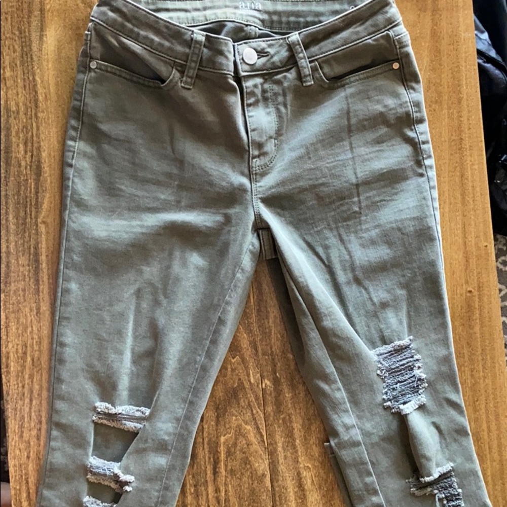 Women’s olive Skinny Jeans